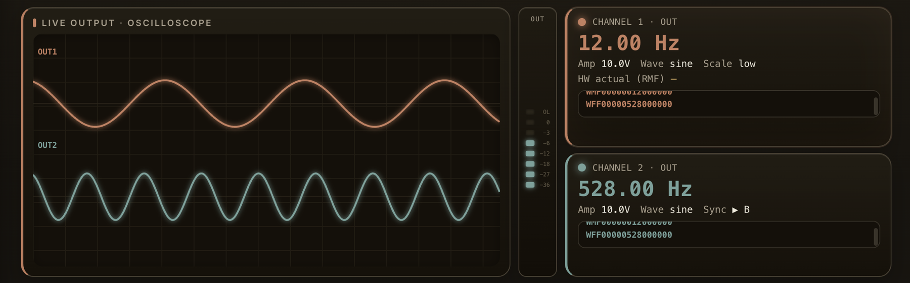 Resona — Live Console